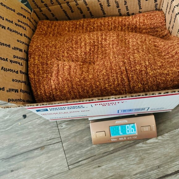 Marine Layer Ontario Cardigan Rust Brown size XL 2 pockets womens new - Picture 12 of 12